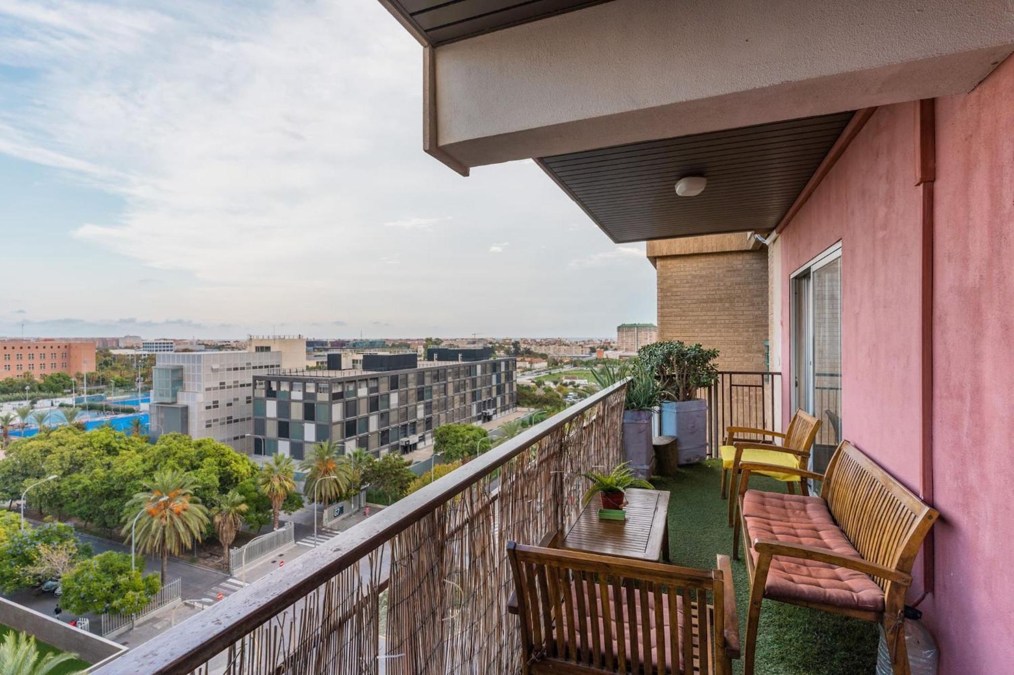 Skyline Gardens Penthouse Apartment Valencia Luaran gambar